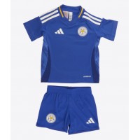 Dres Leicester City Domaci za djecu 2024-25 Kratak Rukav (+ kratke hlače)